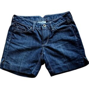 BANANA REPUBLIC‎ Blue Denim Jeans Shorts Urban Flare Leg Sz 28